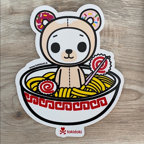 ❤️ Tokidoki Fan and Sticker Bundle NWOT - Picture 2 of 3